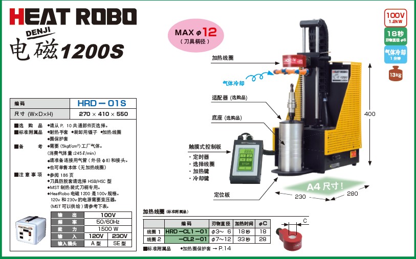 日本MST電磁加熱器 加熱器